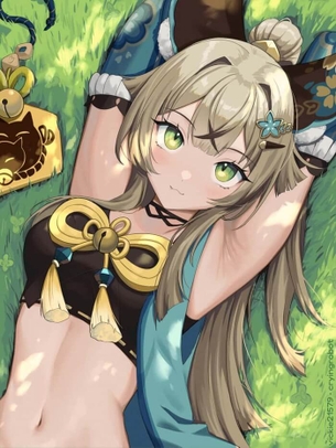 [原神][エロ画像]綺良々のエッチな脇(ワキ)に我慢できなくなったよ～♪