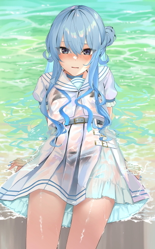 青い髪のキャラ、女の子の二次エロ画像 Part２０