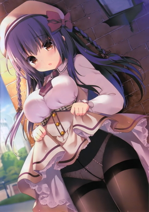【非・微エロ】日曜日の紫髪美少女画像まとめ　その７９
