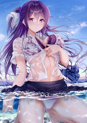 【非・微エロ】日曜日の紫髪美少女画像まとめ その２１８