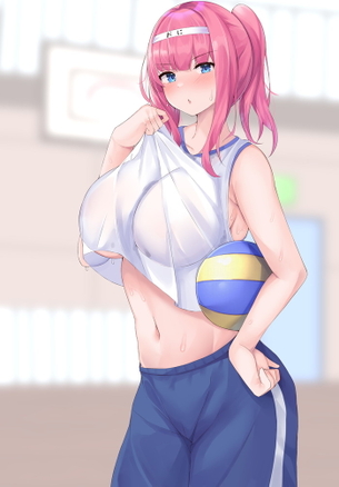 【二次】運動用のスポーツウェアを着た女の子のエロ画像 Part１８