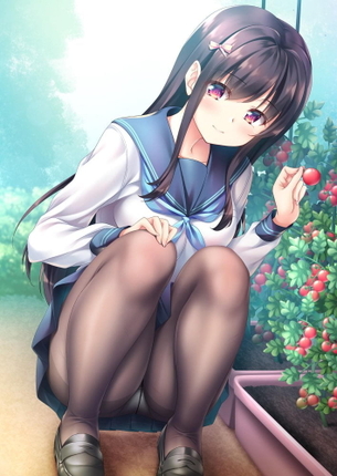 【非・微エロ】タイツ越しうっすらパンチラ画像まとめ その６