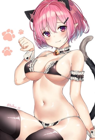 【猫耳娘】猫耳が可愛い女の子の二次元エロ画像＆イラスト Part12