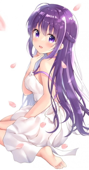 【非・微エロ】日曜日の紫髪美少女画像まとめ　その１０９