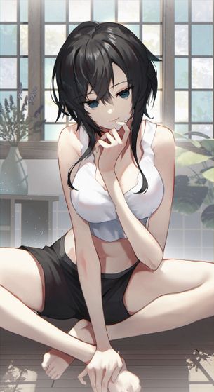 【２次】 裸足が綺麗な女の子のエロ画像その２７