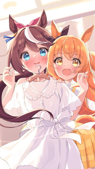 【非・微エロ】女の子同士の尊きイチャ百合画像まとめ　その７