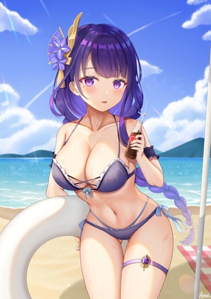 【非・微エロ】日曜日の紫髪美少女画像まとめ　その１１５