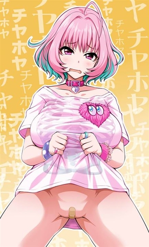 【裸＋Tシャツ】裸でＴシャツだけ着てる女の子の二次元エロ画像＆イラスト Part04