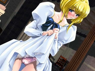 【たくし上げ】服をたくし上げて見せてくれる女の子の二次元エロ画像＆イラスト Part63