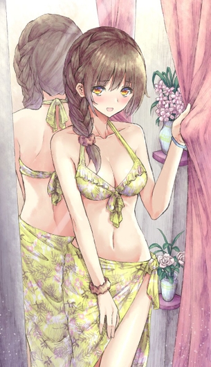腰に巻く布「パレオ」の妙にエロい画像まとめ【微エロ】