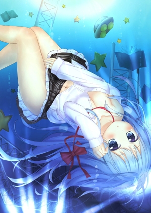 【非・微エロ】水曜日の青髪美少女画像まとめ　その２３