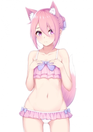【非・微エロ】日曜日のピンク髪・紫髪美少女画像まとめ　その２５