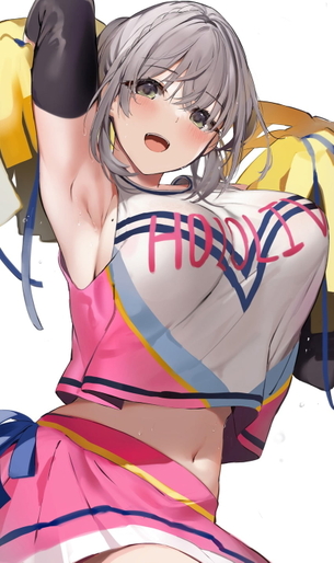 【二次】可愛い女の子に応援されてみたい人生だった。チアガールの画像