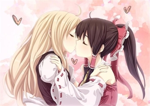 【百合】女の子同士の二次元エロ画像＆イラスト Part21