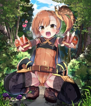 【プリコネ】体にぴっちりしたレオタード風衣装がエッチで可愛いミソギちゃんのギリでセーフな非エロ微エロ画像【リトルリリカル】