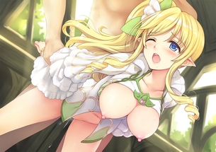 【ビッチ感】金髪美少女とセックスしてる二次エロ画像【50枚】part.10