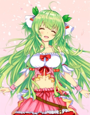 【非・微エロ】木曜日の緑髪美少女画像まとめ　その２５