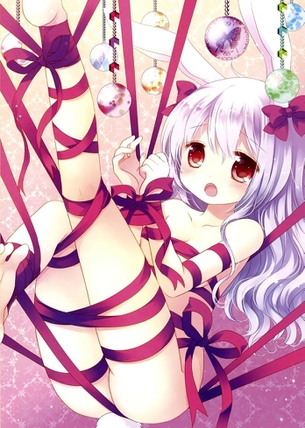 【非・微エロ】体のあちこちにリボンが絡み付いている美少女画像まとめ　その３