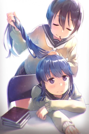 【制服】セーラー服の上にカーディガンやセーターを着てる女子校生の画像