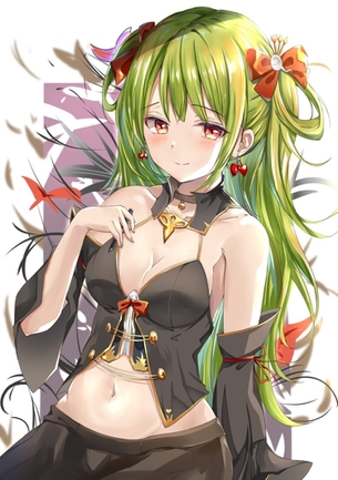 【非・微エロ】木曜日の緑髪美少女画像まとめ　その９３
