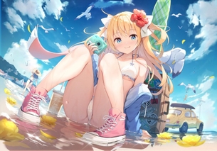 【非・微エロ】金曜日の金髪美少女画像まとめ　その９４