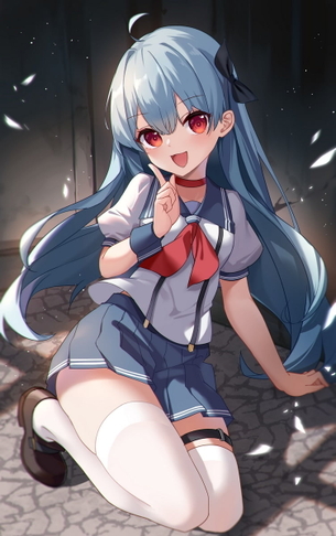 【非・微エロ】水曜日の青髪美少女画像まとめ　その９４