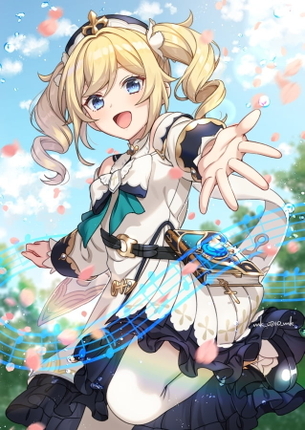 【キャラ】バーバラ 画像まとめ その２【原神】