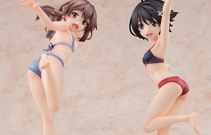 『痛いのは嫌なので防御力に極振りしたいと思います。』エロい脱がせるエロ水着フィギュア