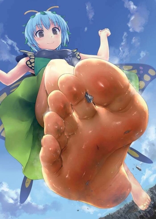 [東方][エロ画像]エタニティラルバのエッチな足裏でシコったよ～♪
