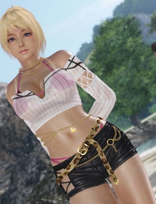 【朗報】DOAことエロバレーの新キャラのギャル、エッチすぎる