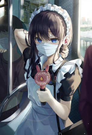 【二次】メイド女子画像　その３５