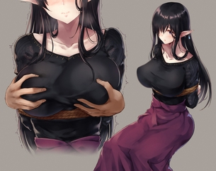 【２次】黒髪美人な女の子のエロ画像その２１