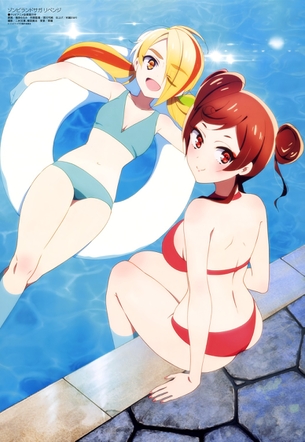 【２次】 背中が綺麗な女の子のエロ画像その３６