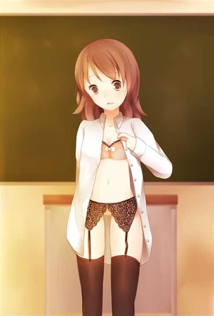 【パンスト】パンスト姿がえっちな女の子の二次元エロ画像＆イラスト Part11