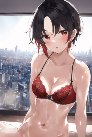 [ぶいすぽっ!][エロ画像]如月れんと都会を一望できるホテルでヤッたよ～♪