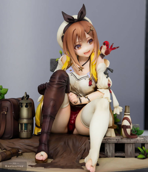 【画像】ライザの新作フィギュア、太ももムチムチで股間は食い込みのドスケベになる