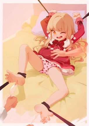 【拘束くすぐり】拘束されて無理やりくすぐられてる女の子の二次元エロ画像＆イラスト Part02
