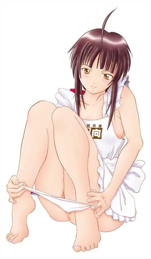 【裸エプロン】定番な裸エプロン姿の女の子の二次元エロ画像＆イラスト Part25
