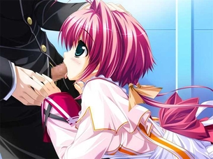 【フェラチオ】お口でご奉仕してくれる女の子の二次元エロ画像＆イラスト Part15