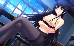 【パンスト】パンスト姿がえっちな女の子の二次元エロ画像＆イラスト Part49