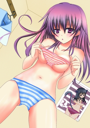 縞パン履いてる女の子の画像下さい