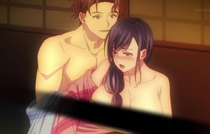 アニメ『夫婦交歓〜戻れない夜〜』1話で普通に浮気セックスと寝取られセックスシーン！