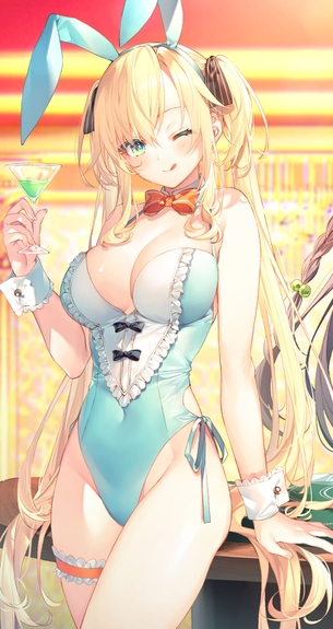 【二次元】ウインクしている女の子のエロ画像 Part.3 50枚