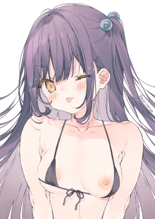 【画像】一般漫画『ひなこのーと』の女性作者さん、ついにゆあちゃんの乳首を公開する