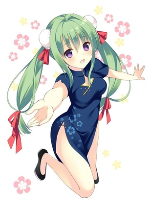 【緑髪】おしゃれでクールな緑髪の女の子の二次元エロ画像＆イラスト Part07