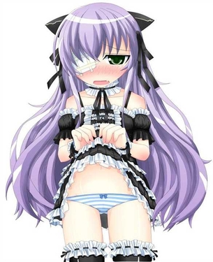 【たくし上げ】服をたくし上げて見せてくれる女の子の二次元エロ画像＆イラスト Part62