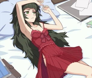 比屋定真帆のオナニー姿を想像するだけでめっちゃ抜けるエロ画像【シュタインズゲート】
