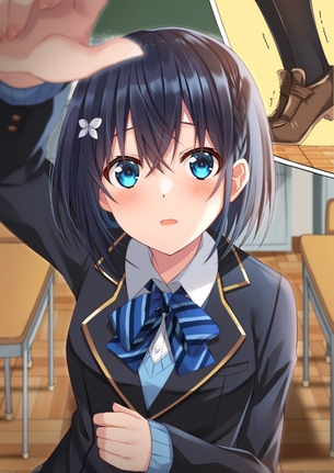 【非・微エロ】月曜日の黒髪美少女画像まとめ　その９８