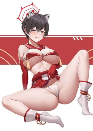 [ブルアカ][エロ画像]春日ツバキのキメ細やかなカラダを味わったよ～♪