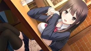 【ニーソ】ぴちぴちのニーソが似合う女の子の二次元エロ画像＆イラスト Part07